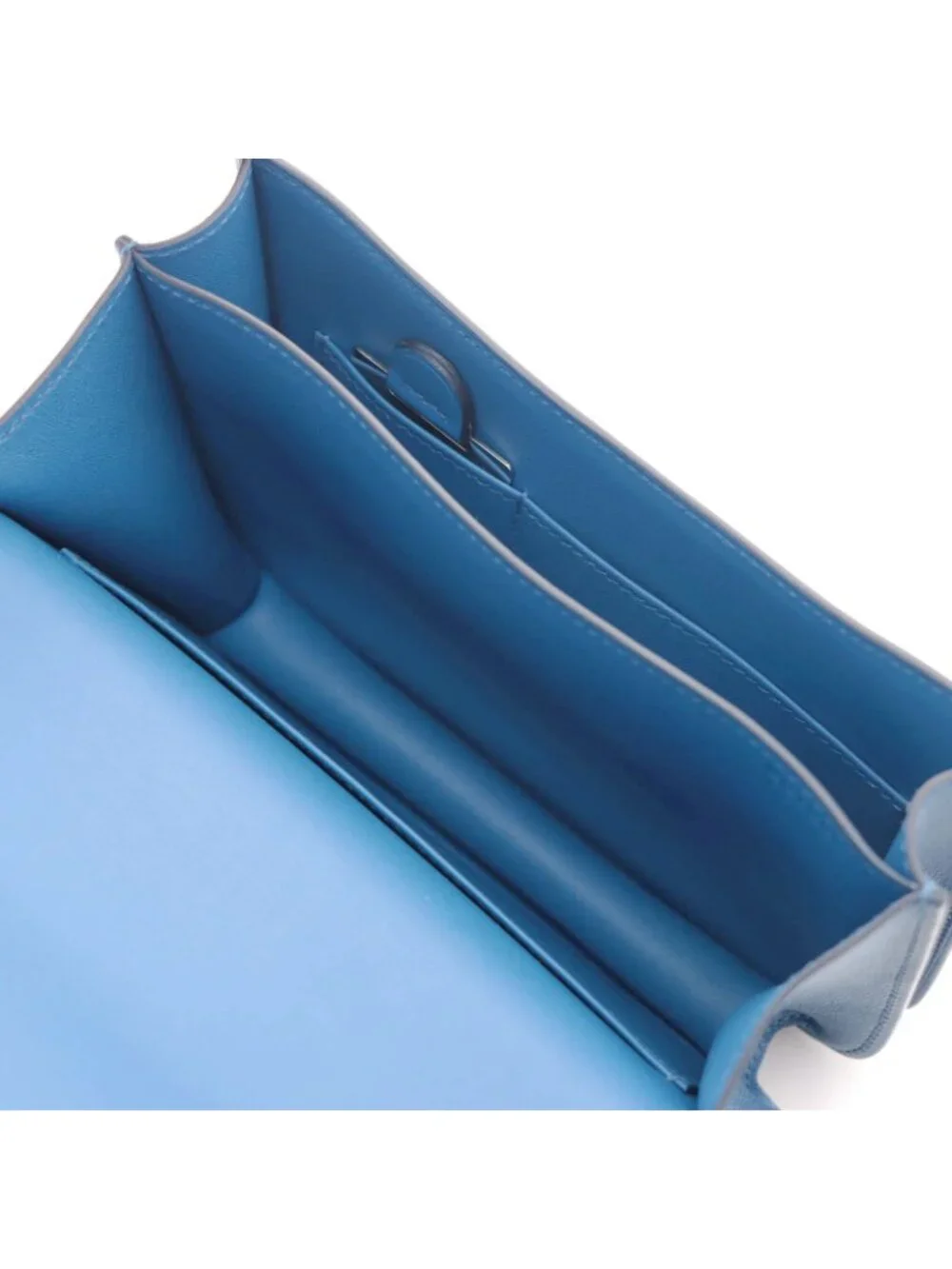 Hermes Constance 18 Miroir Blue France Shoulder Bag Veau Swift